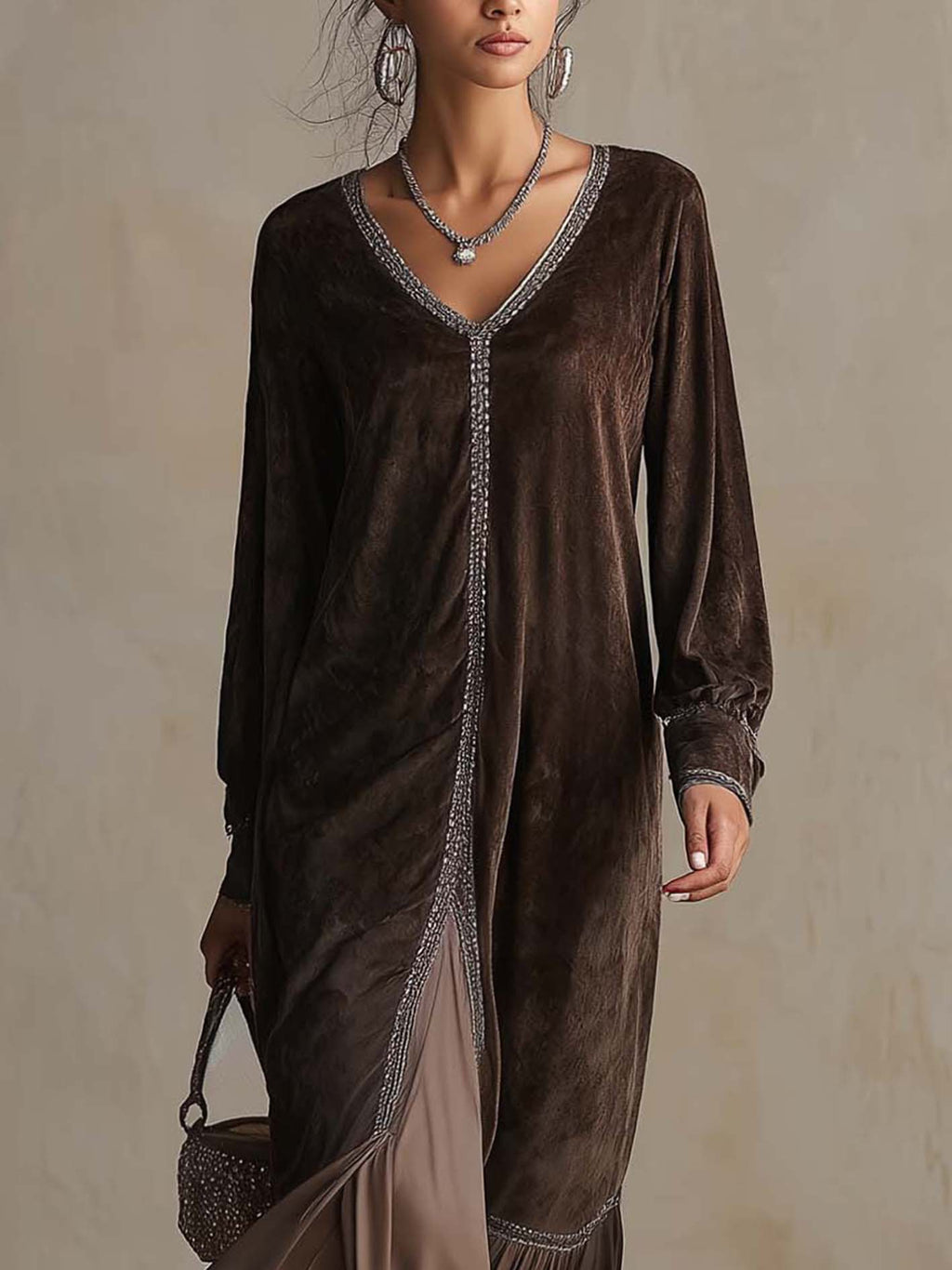TERESA | Vestido midi holgado