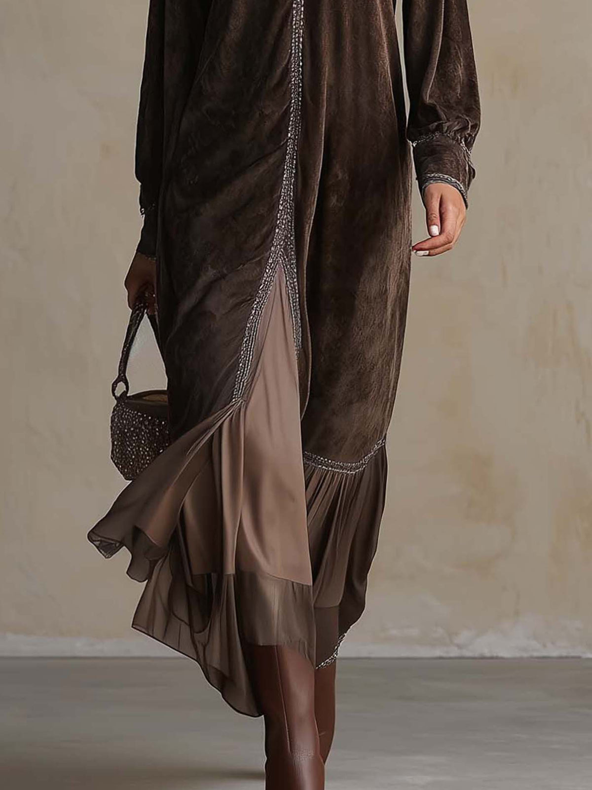 TERESA | Vestido midi holgado