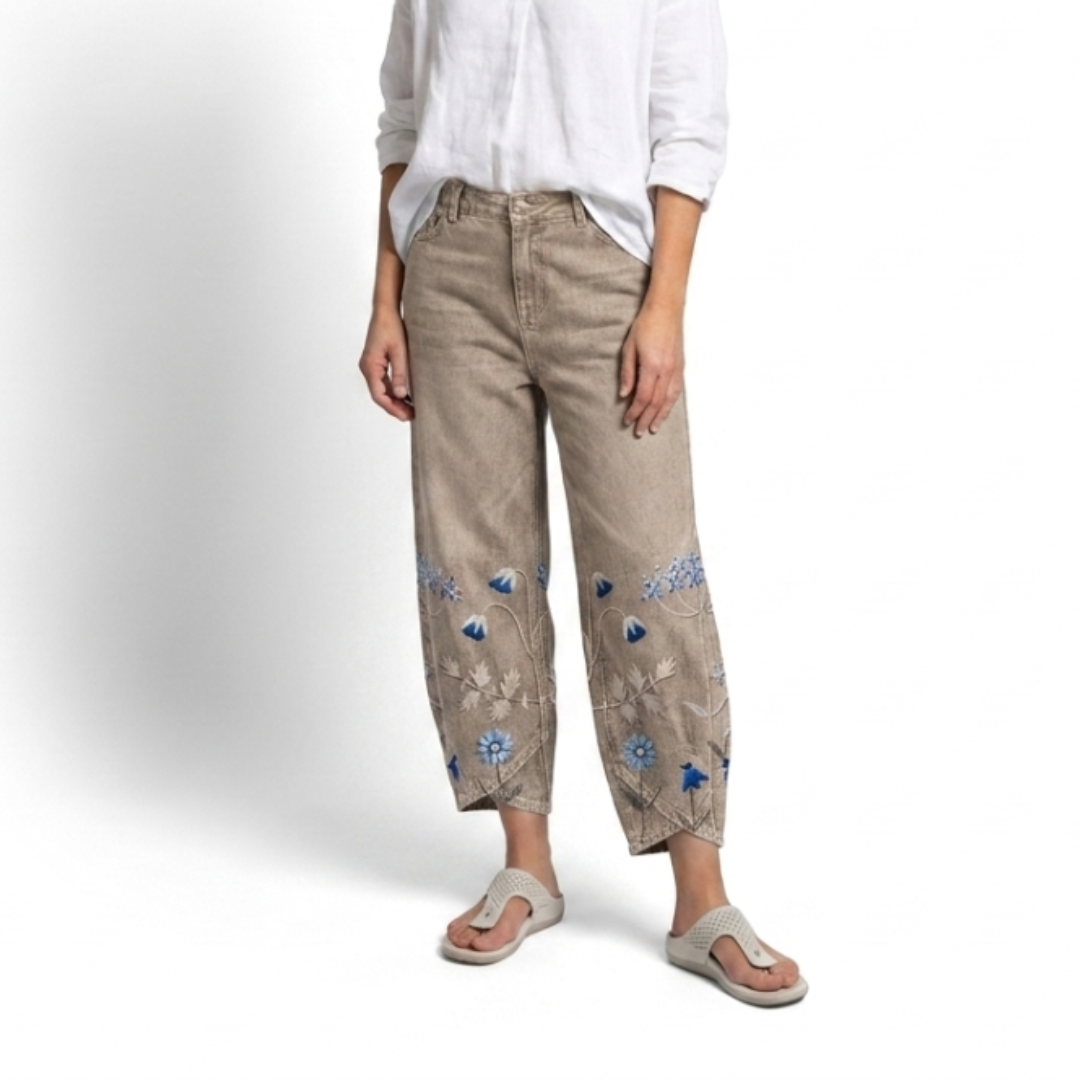 VIOLA | Pantalones casuales de corte holgado