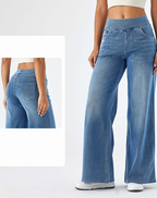 MARTINA | Pantalones elásticos cómodos de tiro alto