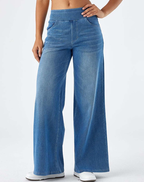 MARTINA | Pantalones elásticos cómodos de tiro alto