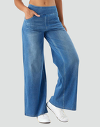 MARTINA | Pantalones elásticos cómodos de tiro alto