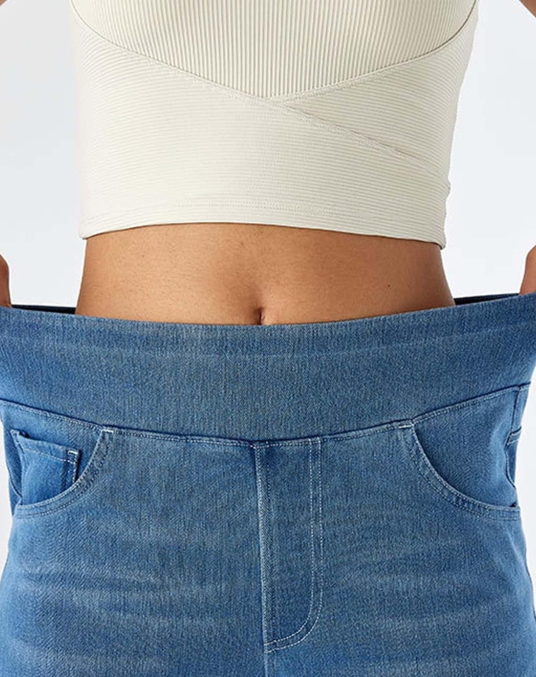 MARTINA | Pantalones elásticos cómodos de tiro alto