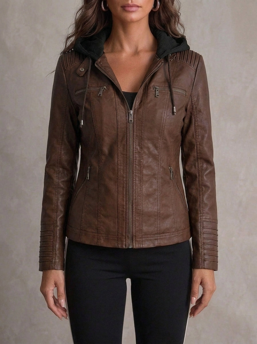 ASUNCIÓN | Chaqueta de Piel Resistente y Elegante