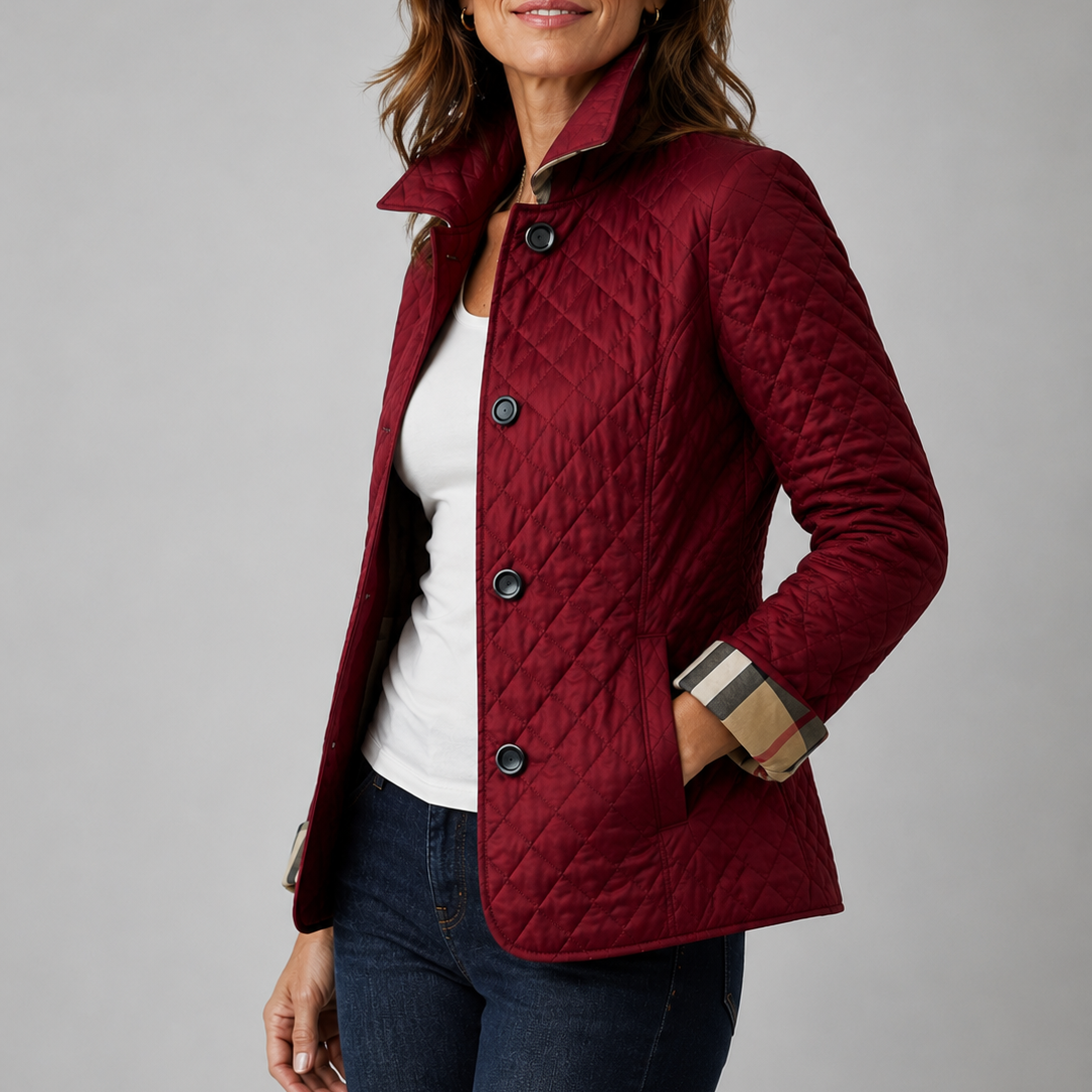 ROCÍO | Chaqueta Acolchada Ligera con Cuello Subido