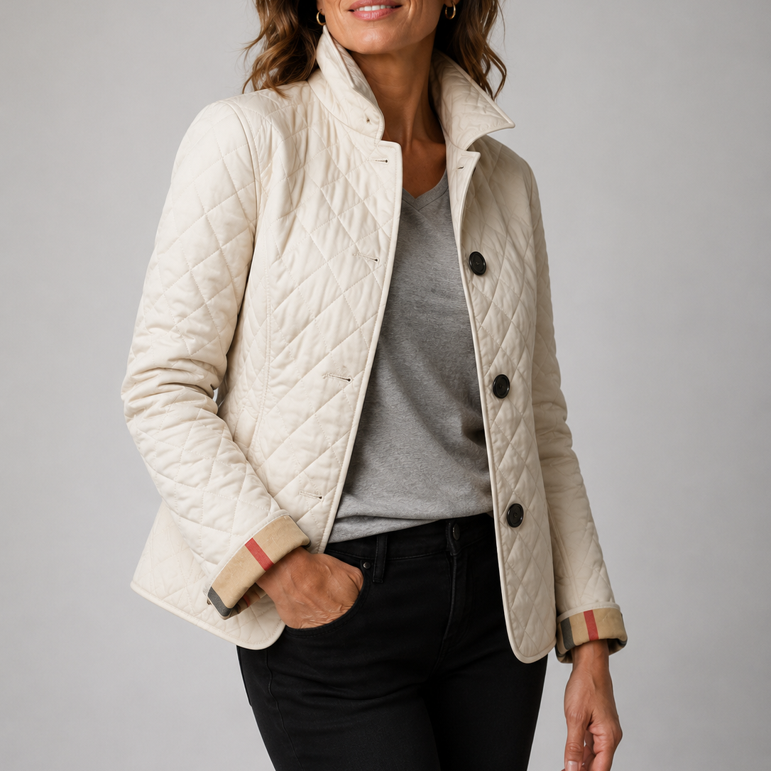 ROCÍO | Chaqueta Acolchada Ligera con Cuello Subido