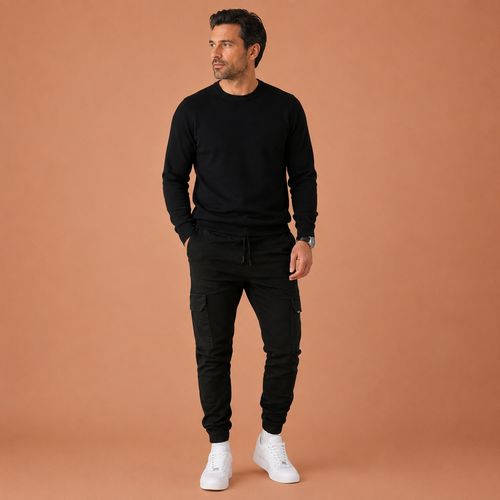 ADRIÁN | Pantalones jogger cargo para hombre
