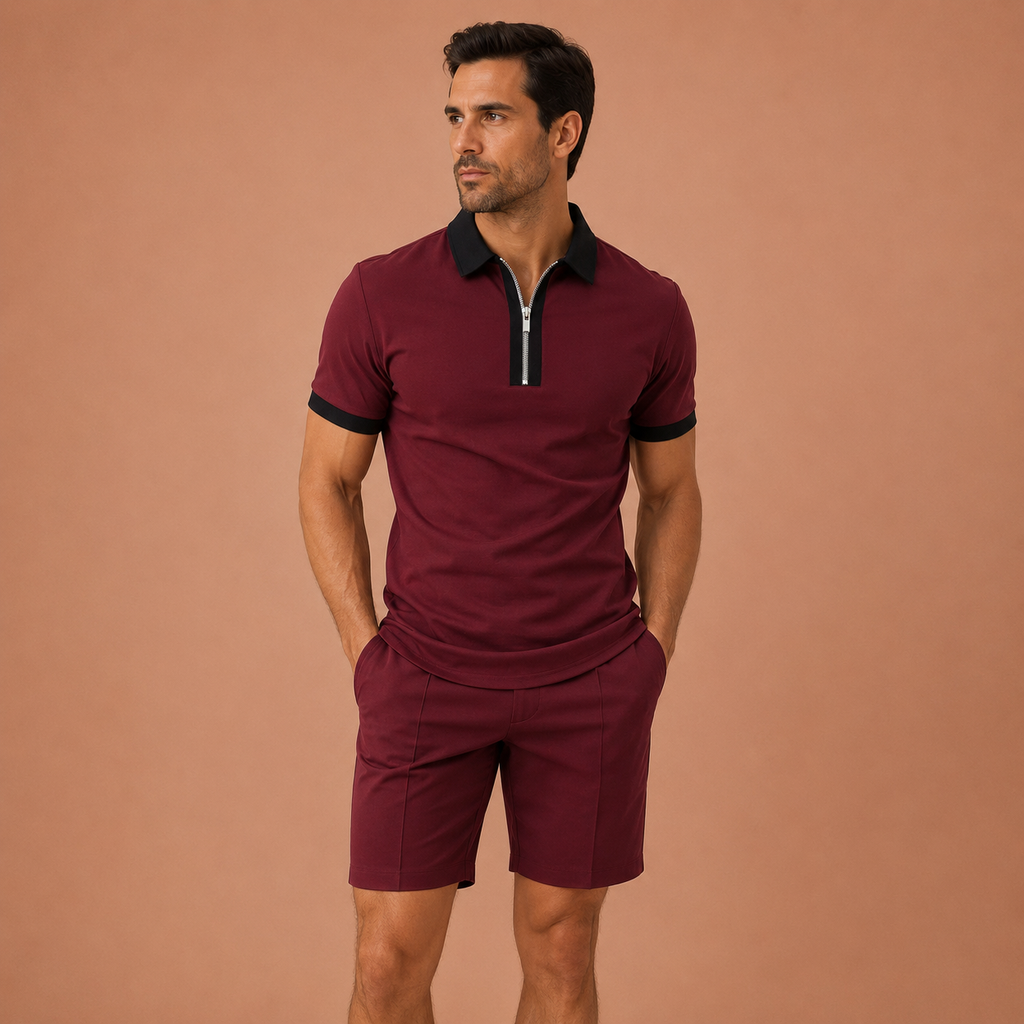 PEDRO | Conjunto de verano informal de corte holgado para hombre