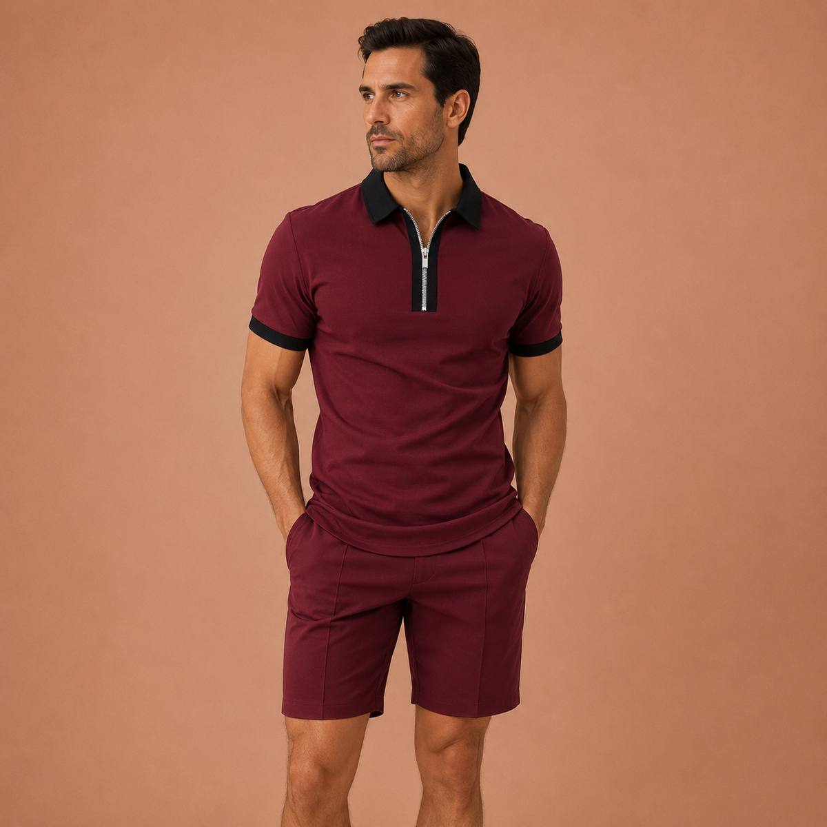 PEDRO | Conjunto de verano informal de corte holgado para hombre