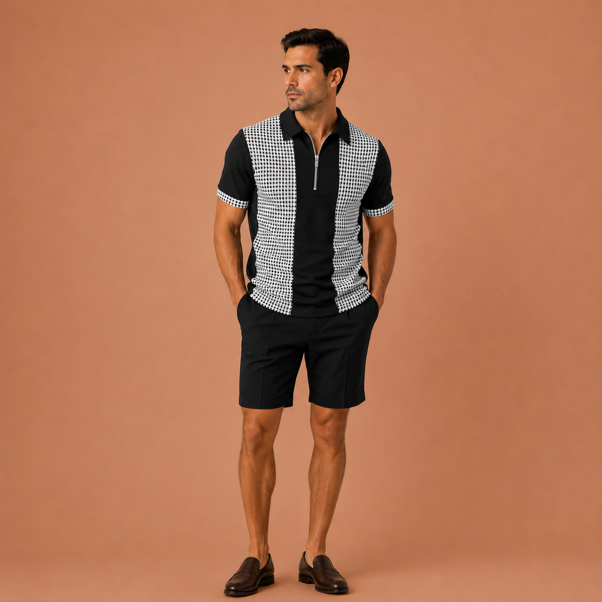 PEDRO | Conjunto de verano informal de corte holgado para hombre