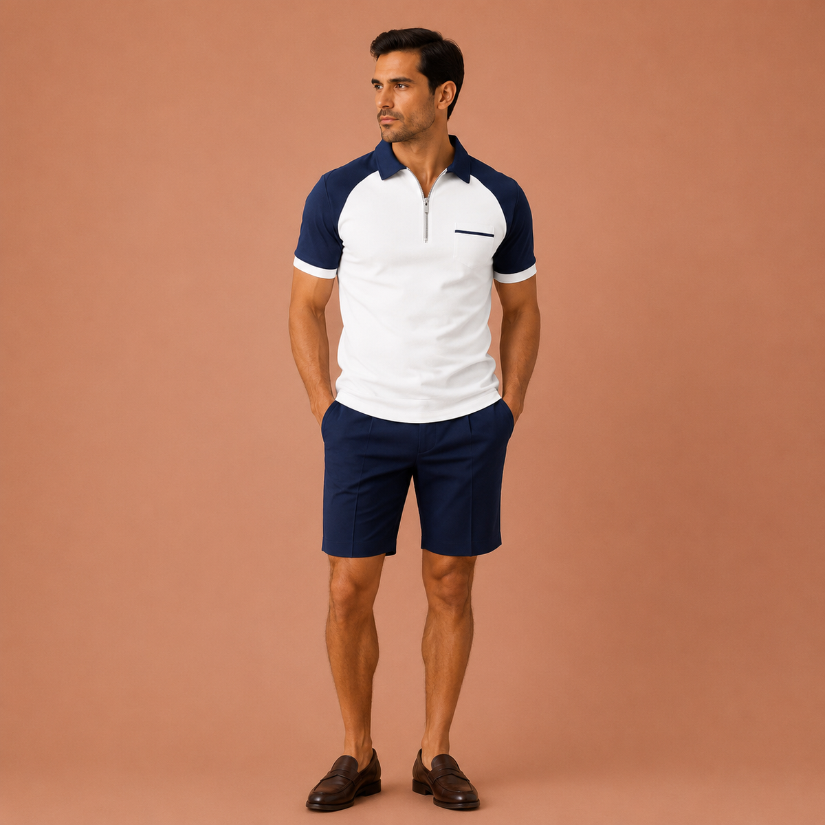 PEDRO | Conjunto de verano informal de corte holgado para hombre