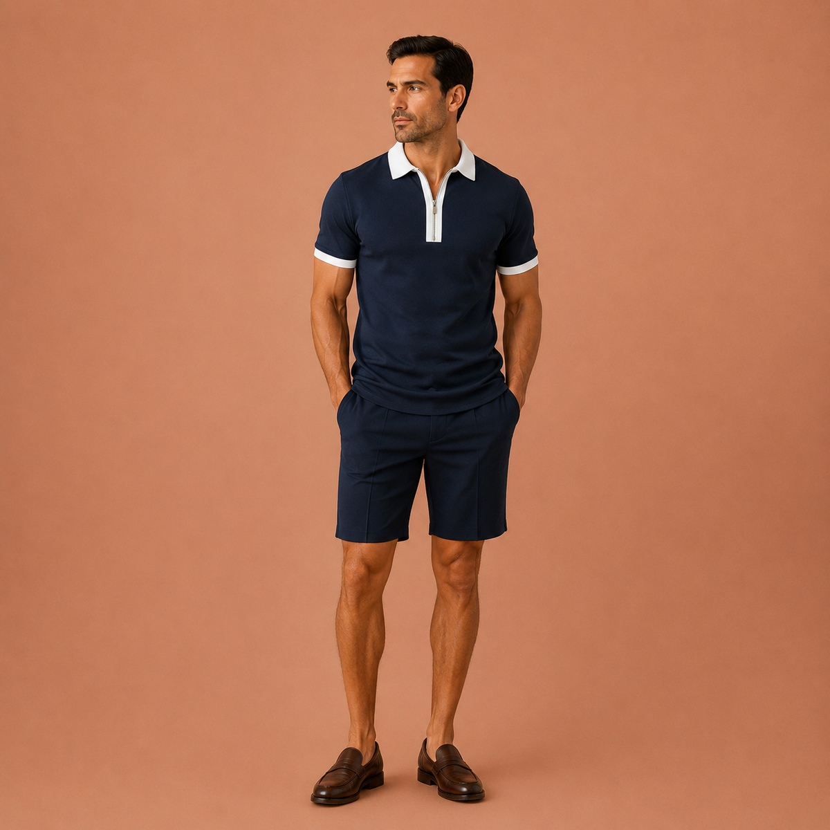 PEDRO | Conjunto de verano informal de corte holgado para hombre