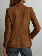 VICTORIA | Blazer Vintage con Costuras a Contraste