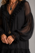 ALMA | Vestido Corto con Volantes