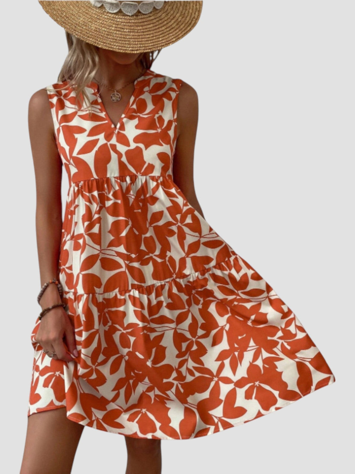 LAURA | Vestido midi elegante de verano