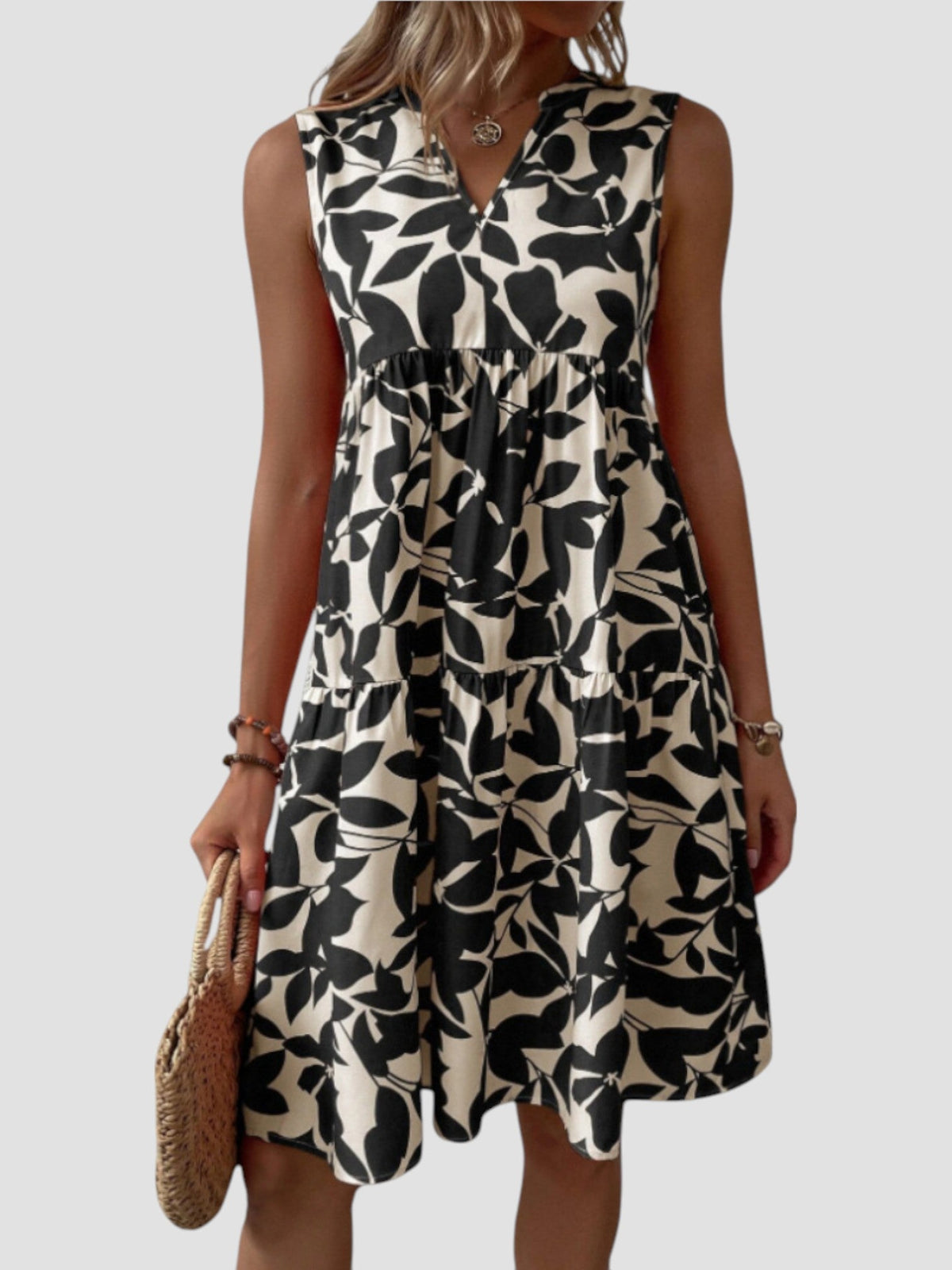 LAURA | Vestido midi elegante de verano