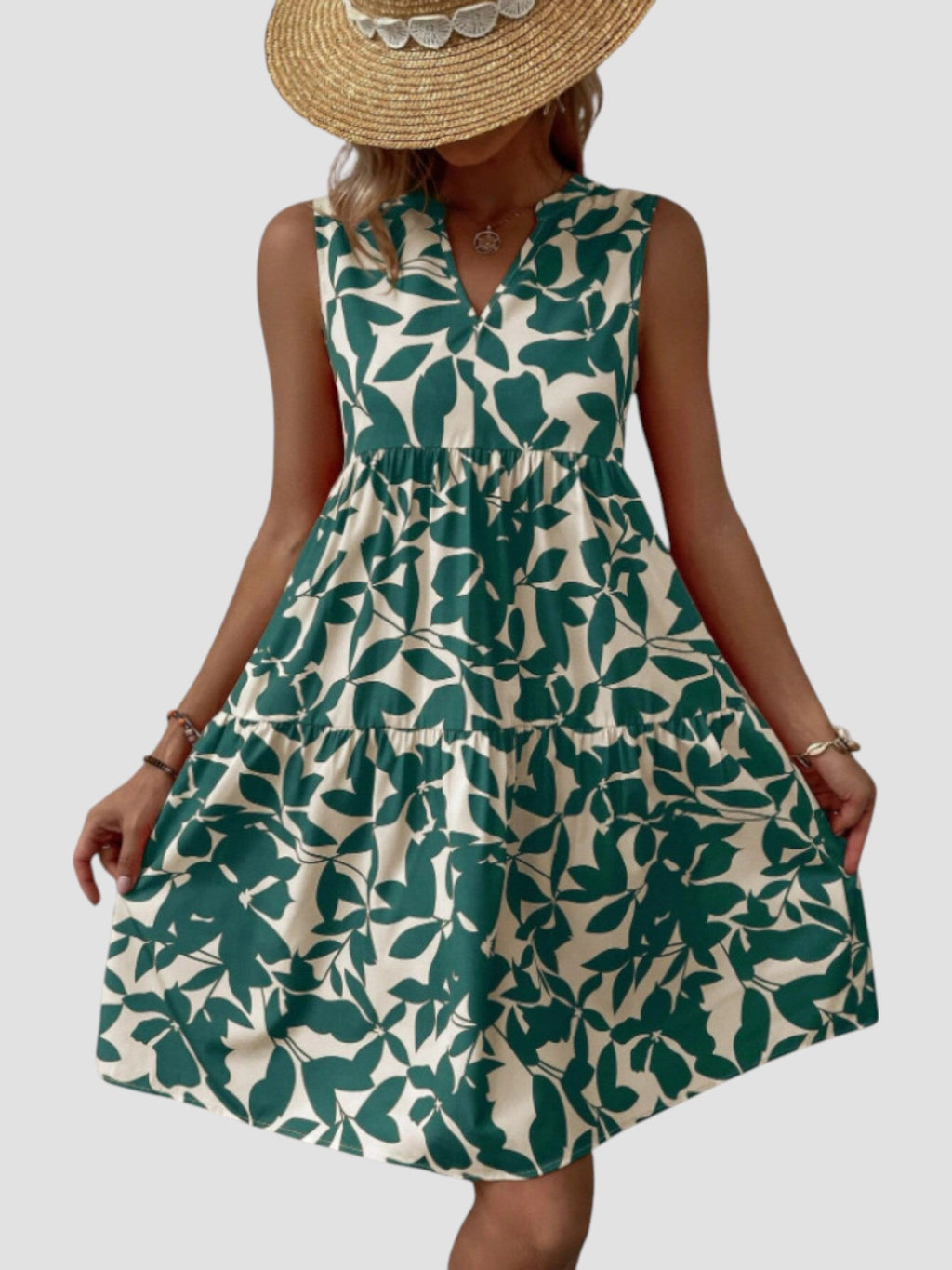 LAURA | Vestido midi elegante de verano