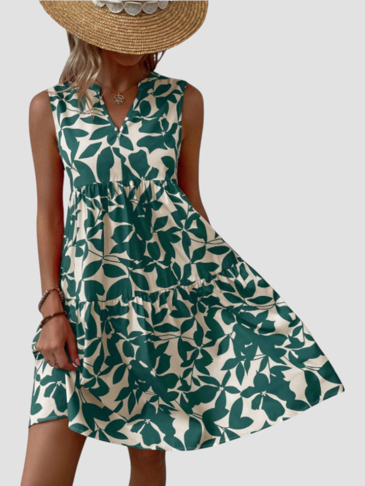 LAURA | Vestido midi elegante de verano