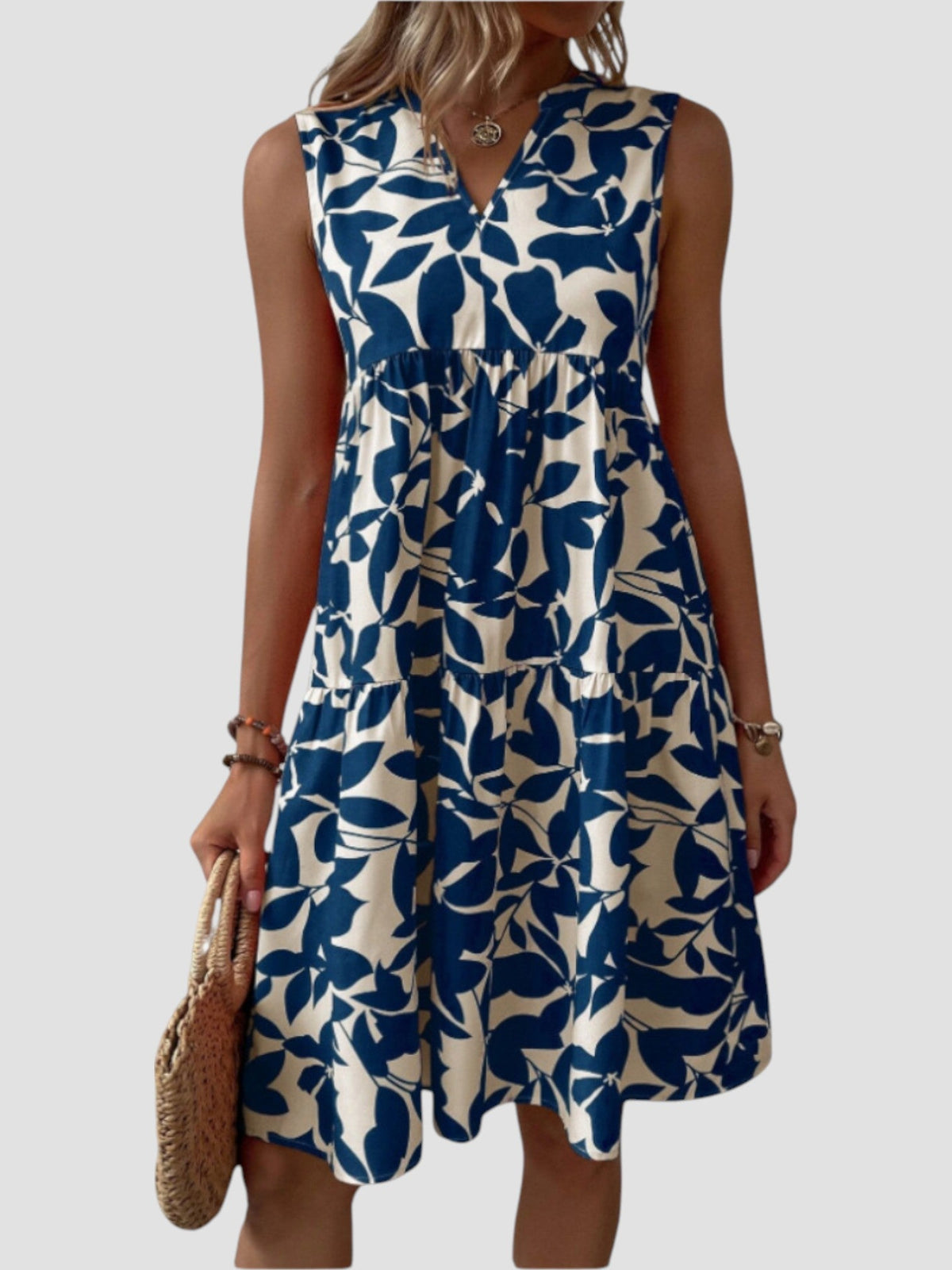LAURA | Vestido midi elegante de verano