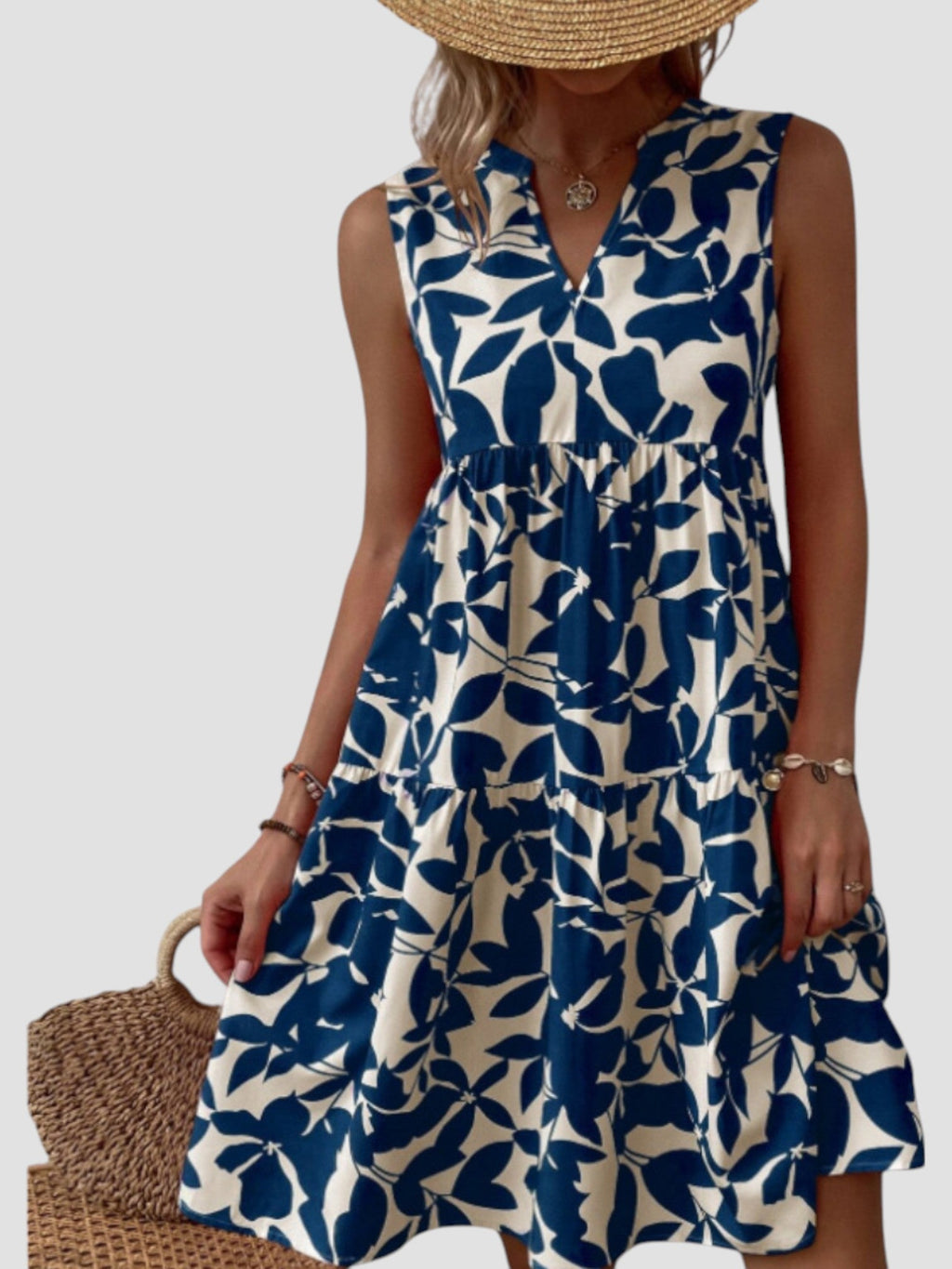 LAURA | Vestido midi elegante de verano