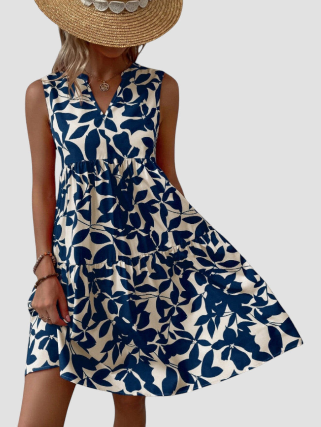 LAURA | Vestido midi elegante de verano