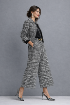 BERTA | Conjunto Elegante de Tweed de Dos Piezas