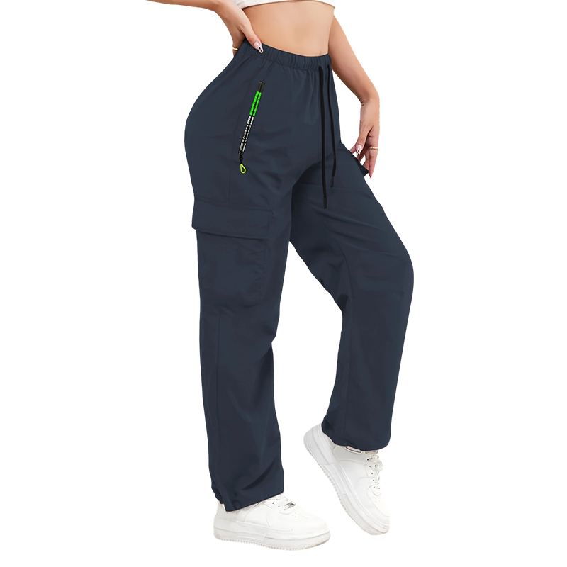 CLAUDIA | Pantalones cargo vintage para mujer con bolsillos