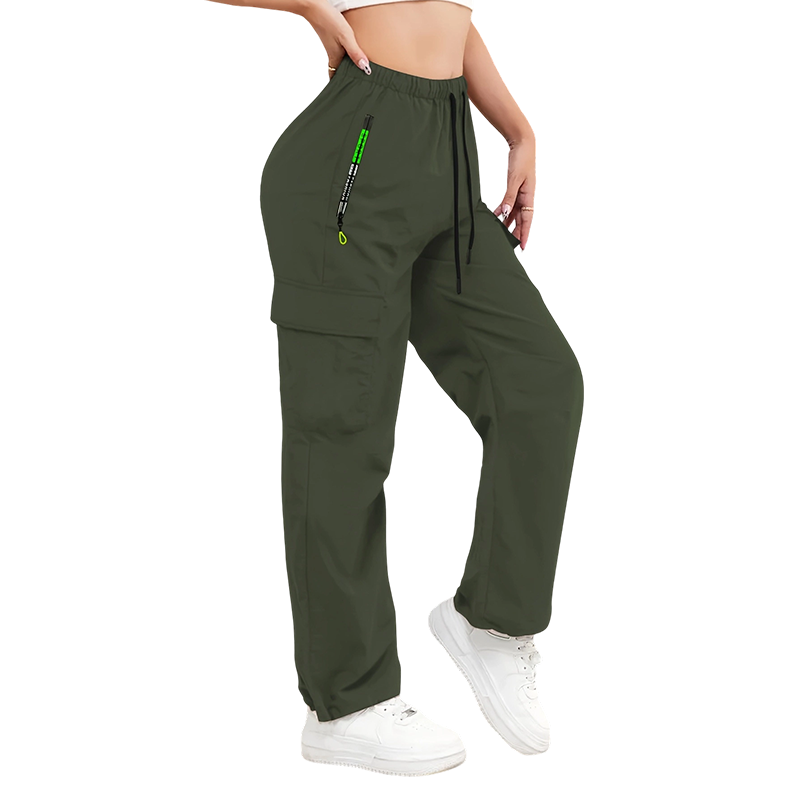 CLAUDIA | Pantalones cargo vintage para mujer con bolsillos